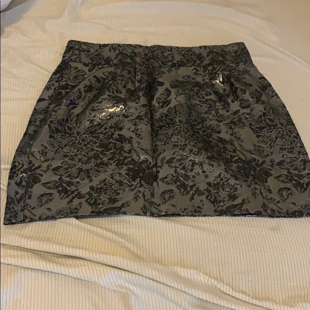 Silver skirt